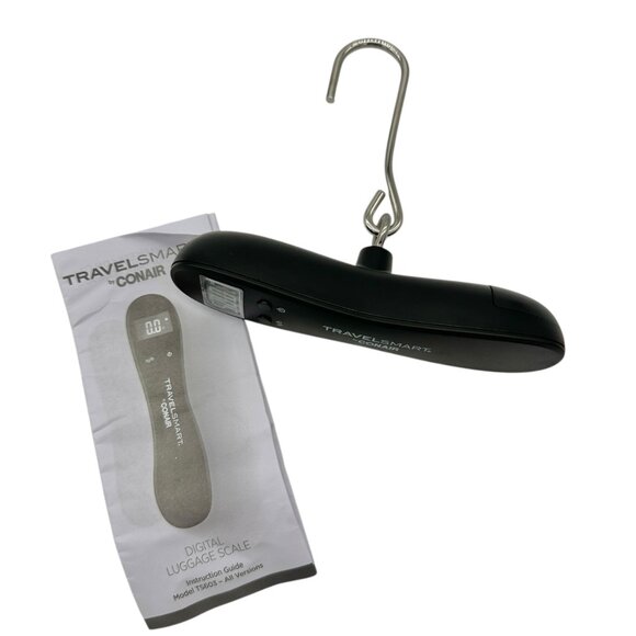 TravelSmart By Conair Digital Luggage Scale With Hook Compact Portable Easy Use - Picture 1 of 4